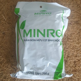 Phân bón hữu cơ sinh học minro 700gr