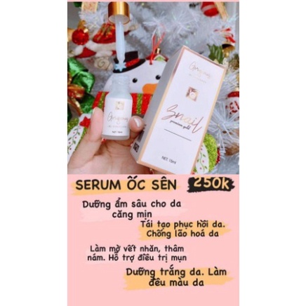 [CHÍNH HÃNG] [ Free Ship ] Serum Ốc Sên Múi Xù