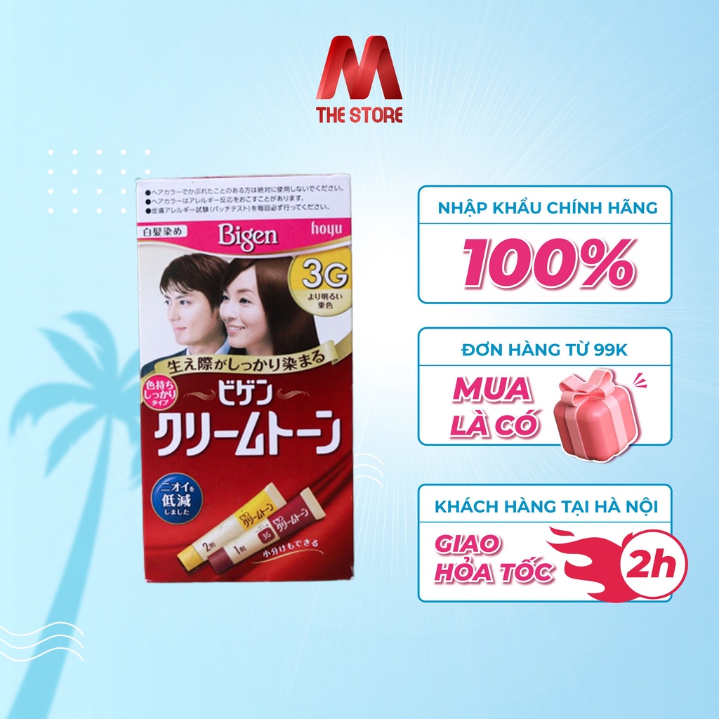 Thuốc Nhuộm Tóc Phủ Bạc Cao Cấp Bigen Silk Touch