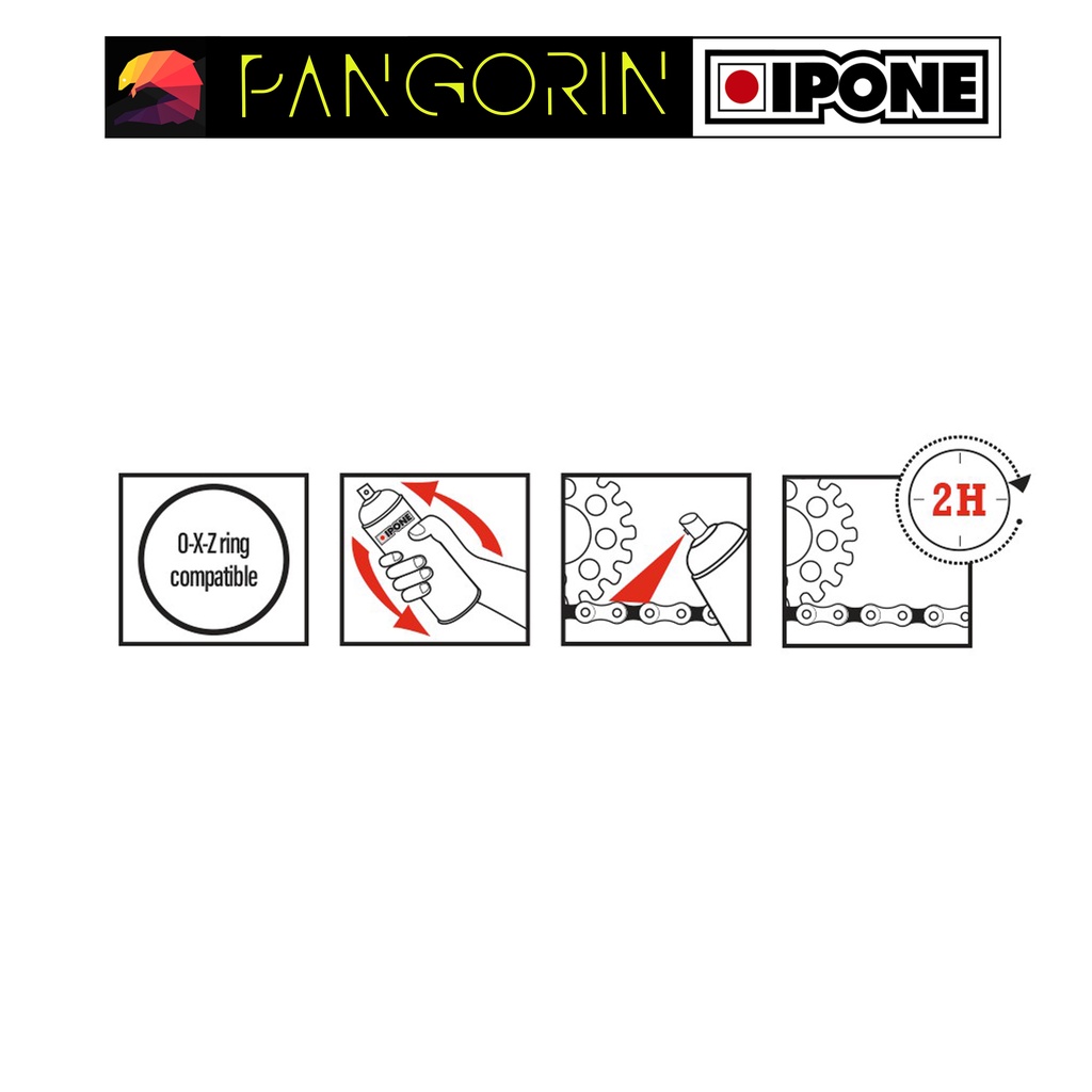 IPONE - Chai Xịt Dưỡng Sên X-TREM CHAIN OFF-ROAD 750ML