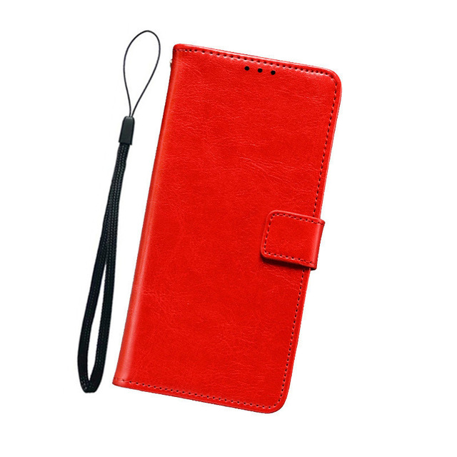Bao da nắp gập đựng thẻ có dây đeo tiện dụng chất lượng cao cho Huawei Enjoy 20