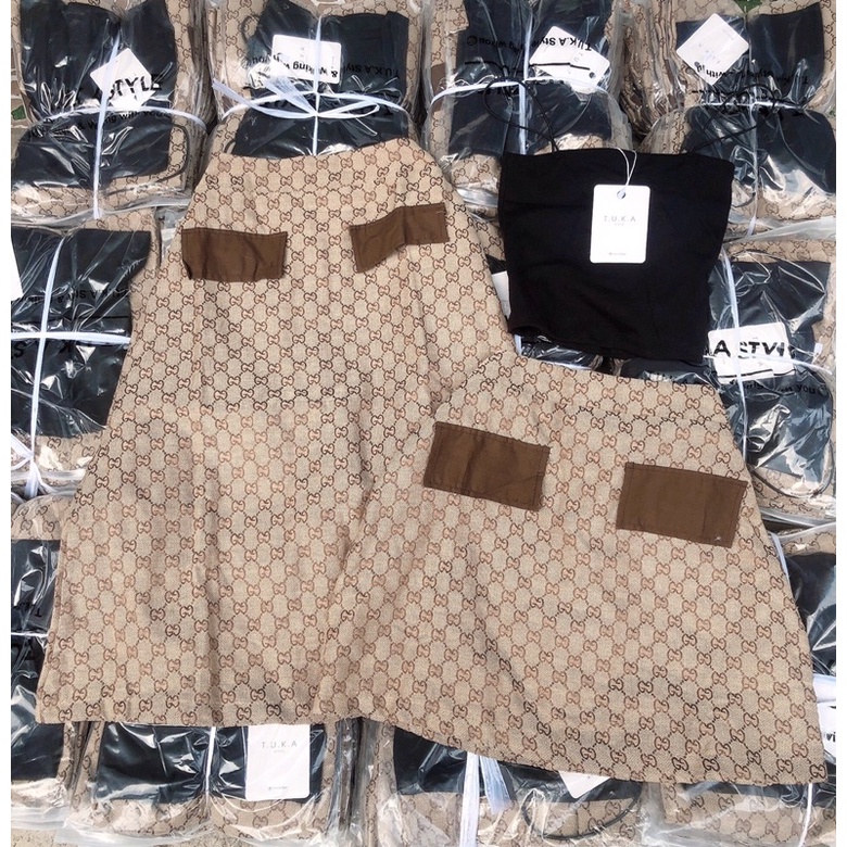 Áo dây mix chân váy