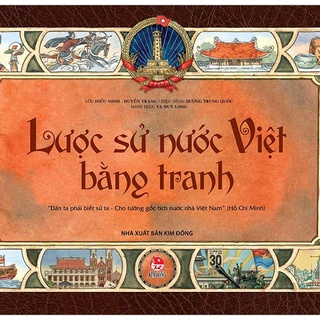 Sách - lược sử nước việt bằng tranh