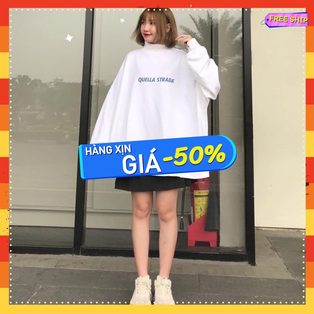 Áo sweater nỉ bomber nam nữ Quella Teenxx 7, Áo hoodie form rộng unisex | BigBuy360 - bigbuy360.vn