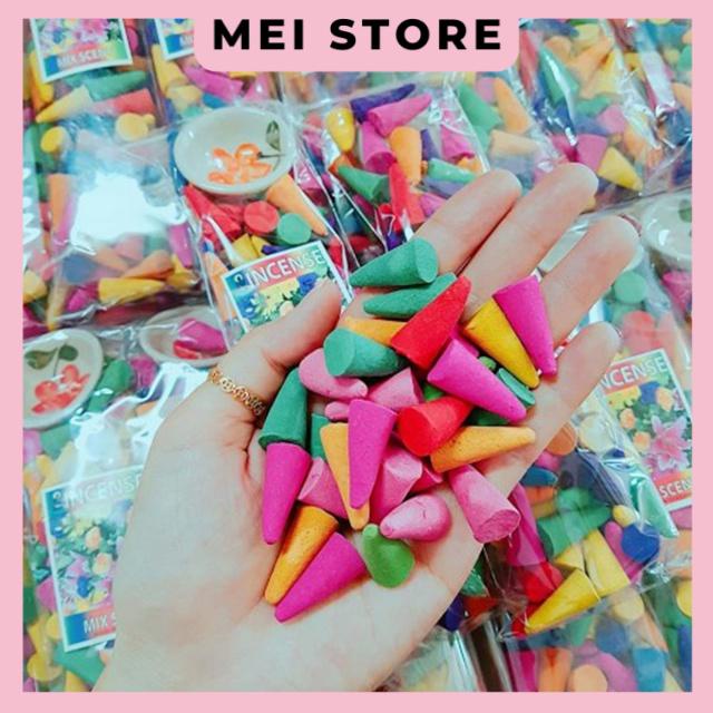 Nhang Trầm Nụ Thơm Thái Lan ( khoảng 90v + chén)