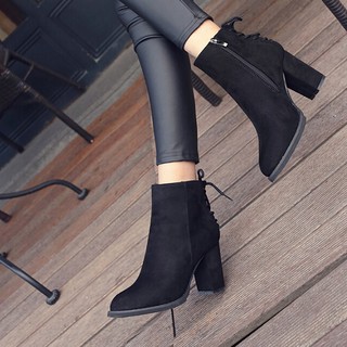 Giày boot cao gót nữ