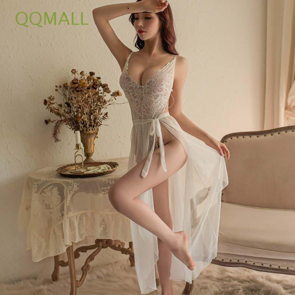 Bộ Đồ Lót Áo Liền Quần Bằng Vải Lưới Trong Suốt Siêu Mỏng Nhiều Màu Sắc Phong Cách Âu Mỹ Quyến Rũ Cho Nữ