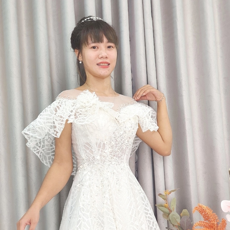 Đầm cưới - Váy cô dâu ngắn sexy sang chảnh VS05