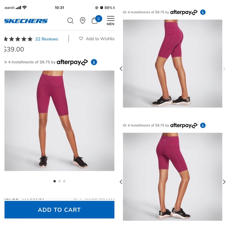 Quần Legging Lửng Quần Biker Cạp Cao Co Giãn Tốt Nhiều Mầu Hàng Xuất Xịn