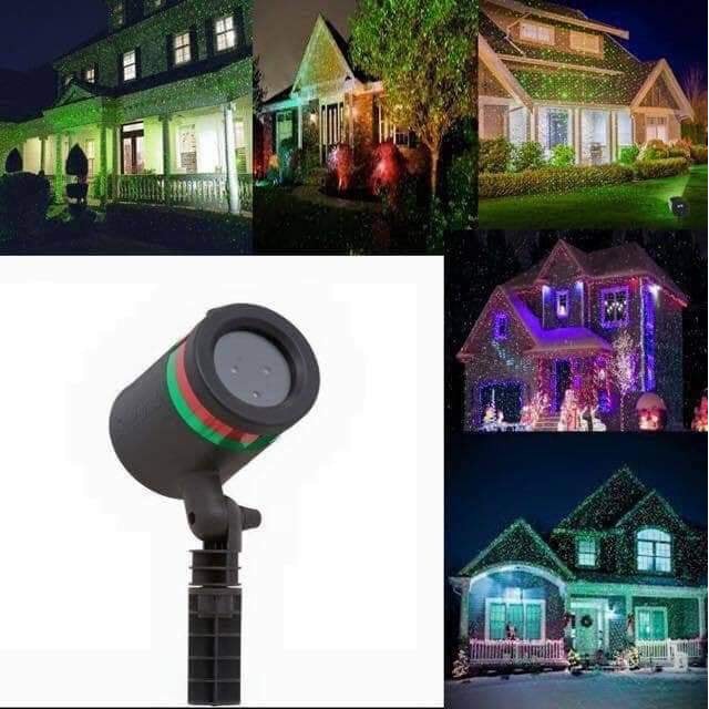 ĐÈN TRANG TRÍ CHIẾU SAO NGOÀI TRỜI LAZER LIGHT (KÈM VIDIO)