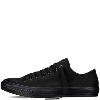 Giày Chuck 2 AllStar Cổ Thấp Full Đen Nam