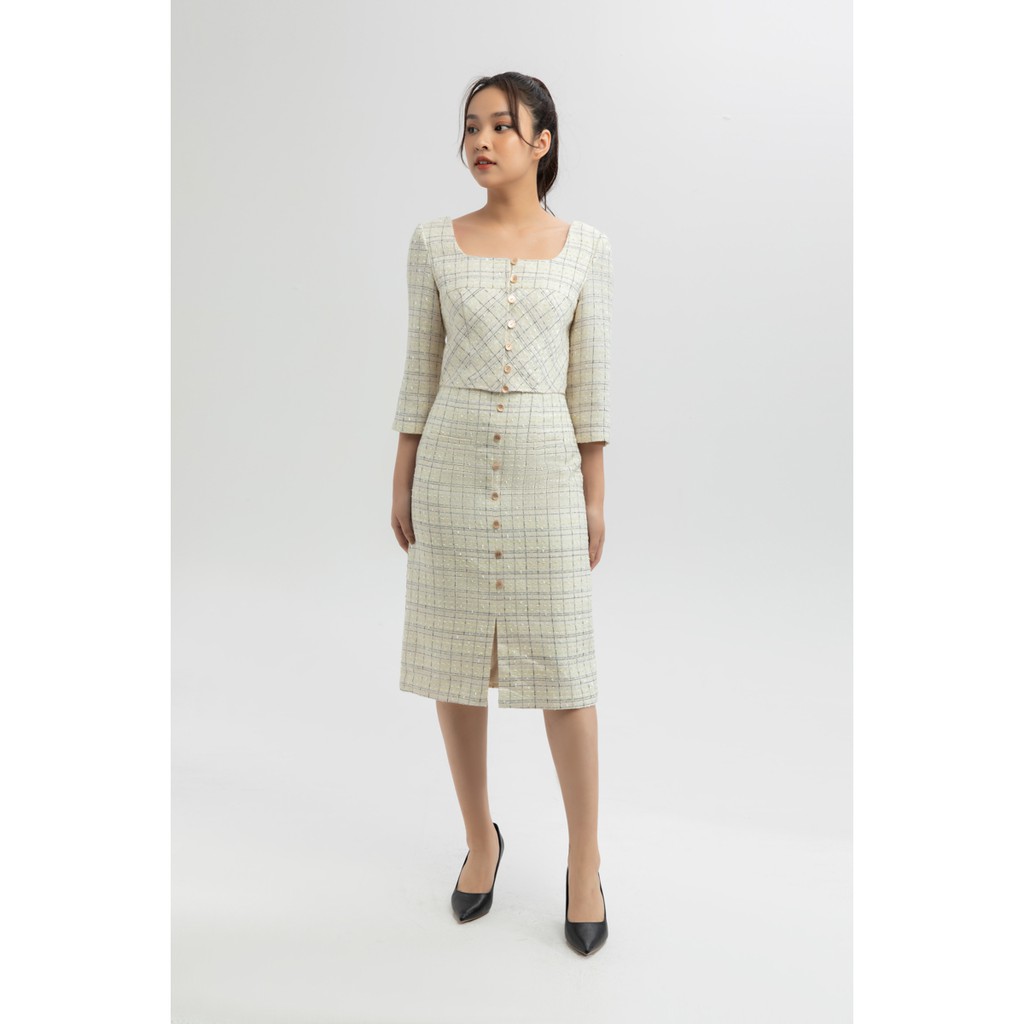 [Mã WABRM4  giảm 15% tối đa 50k đơn 150k] IVY moda chân váy nữ MS 31M5984 | BigBuy360 - bigbuy360.vn