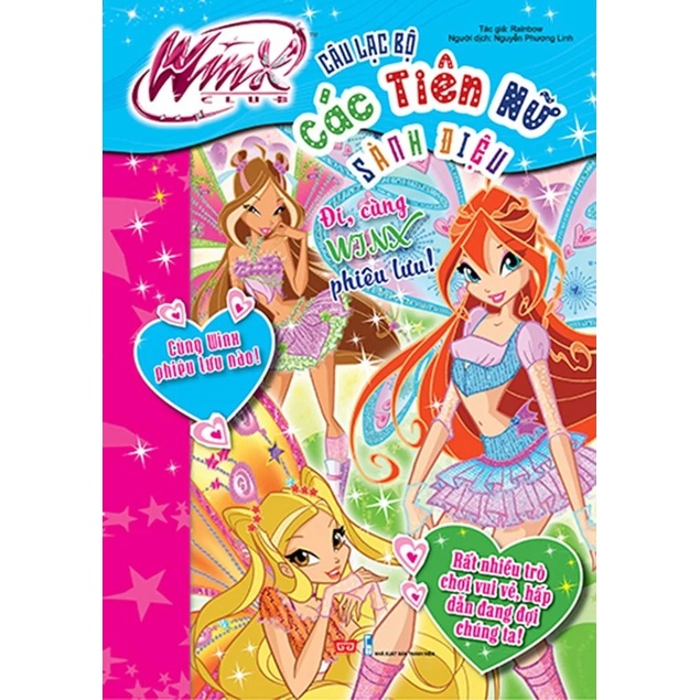 SÁCH - Winx club (Stick and read) - Câu lạc bộ các tiên nữ sành điệu - Trái tim rồng (Giao ngẫu nhiên)