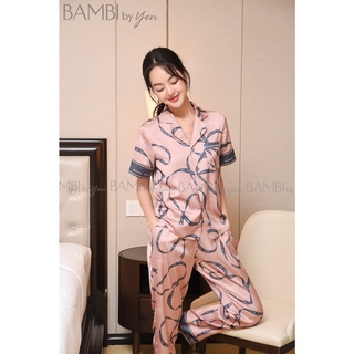 Bộ lụa mặc nhà cao cấp BAMBI by Yen - 912