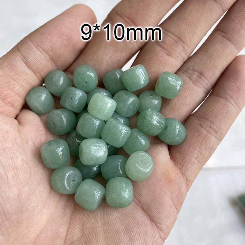 5 hạt đá xỏ lỗ nguyên liệu làm trâm làm trang sức cổ trang cosplay cổ phục