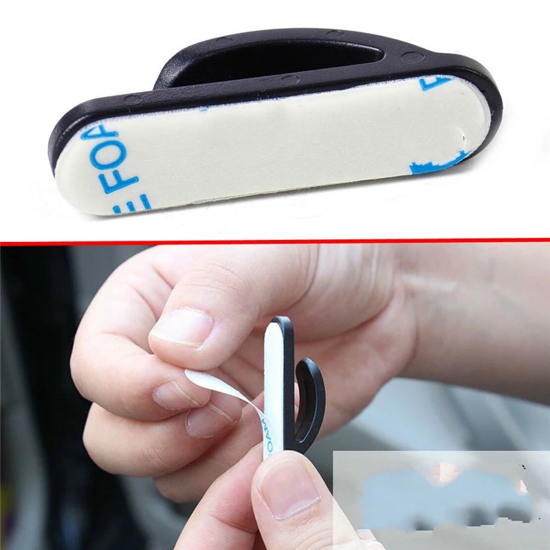 8 Móc treo đồ gắn xe hơi tự dính tiện dụng