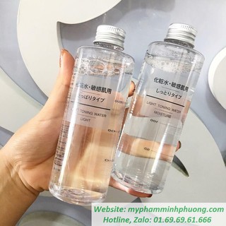 Nước Hoa Hồng Muji Light Toning Water