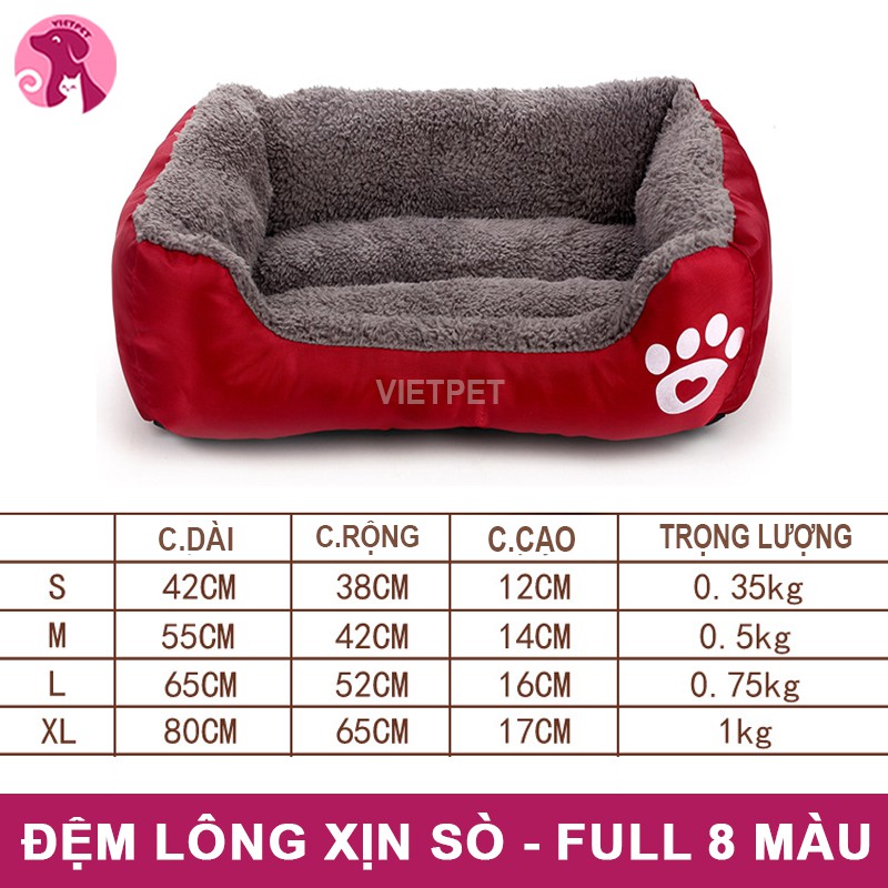 [RẺ VÔ ĐỊCH] ĐỆM Ổ NẰM CAO CẤP CHO CHÓ MÈO (VIP 1)
