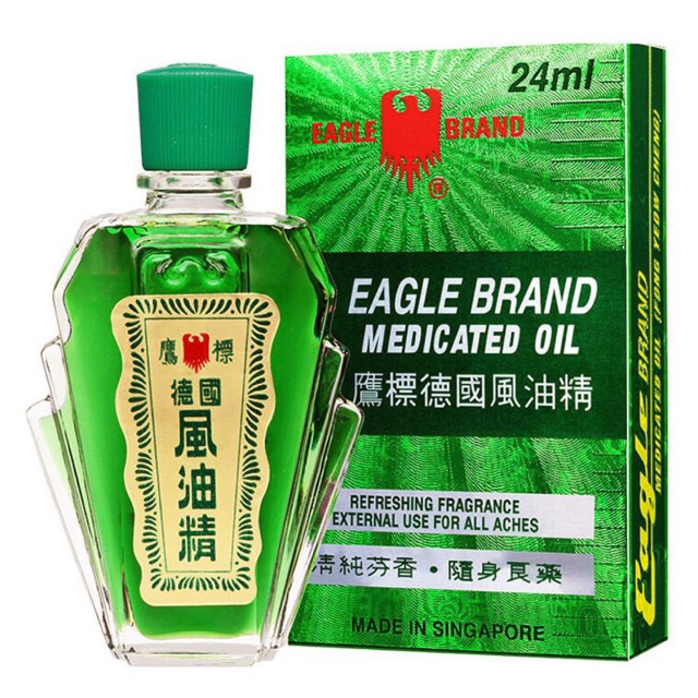 Dầu gió xanh con ó , dầu Mỹ  24ml ( date mới)