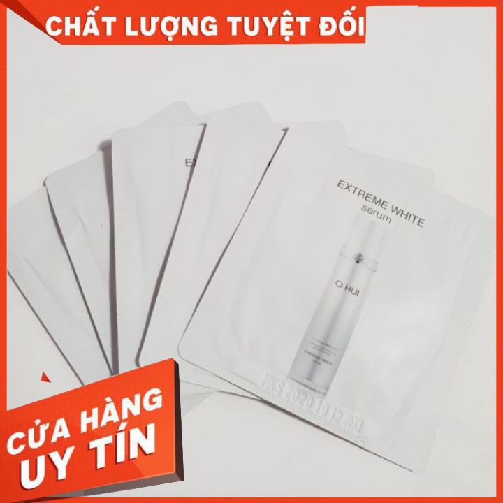 combo 10 gói serum dưỡng trắng da Ohui Extreme White Serum Snow