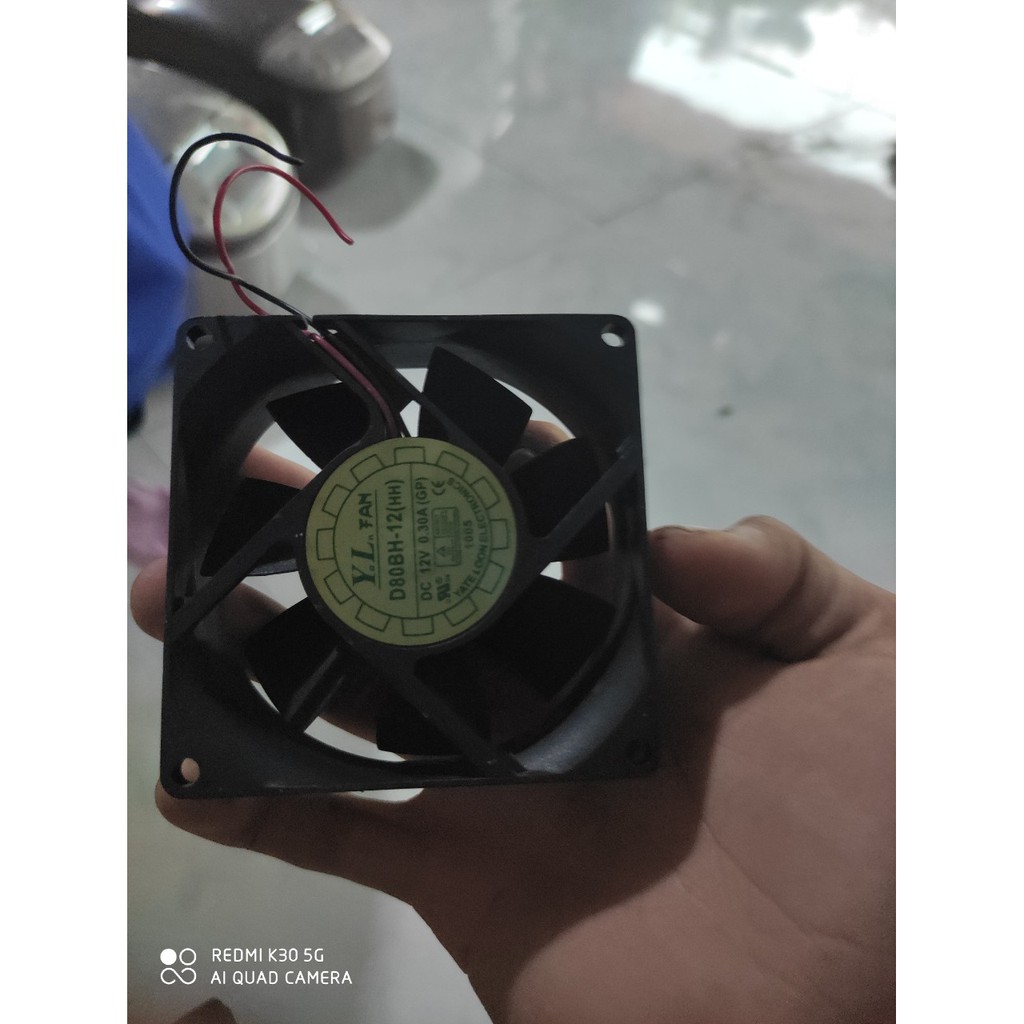 Quạt tản nhiệt DC 12V 5 cm 6cm 7cm 8cm 9cm 12cm