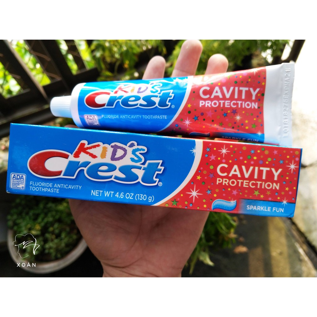 Kem đánh răng Kid's Crest Cavity 130g