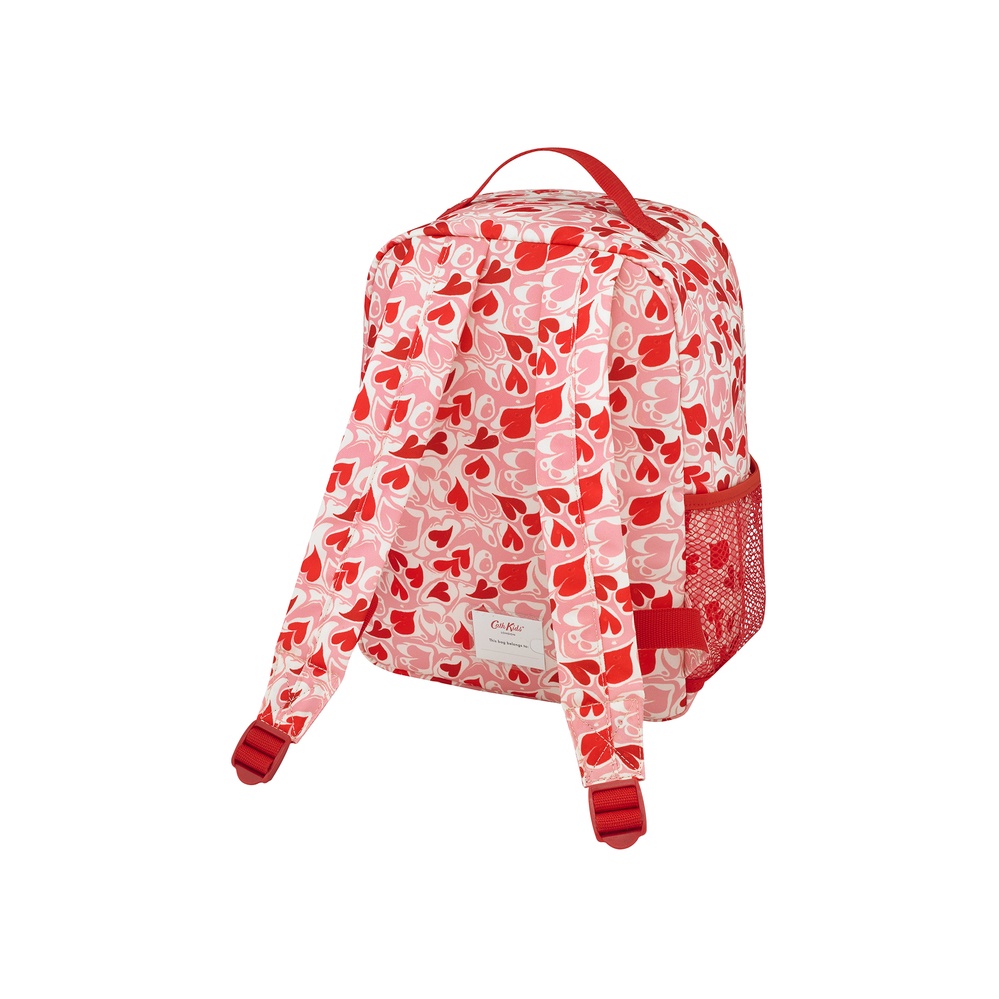 Cath Kidston - Ba lô cho bé/Kids Modern Large Backpack - Marble Hearts Ditsy - Pink -1040548