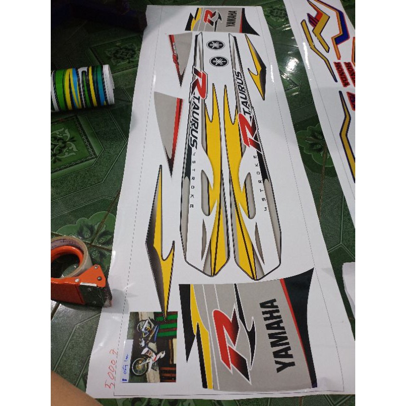 Tem rời taurus R đặt in