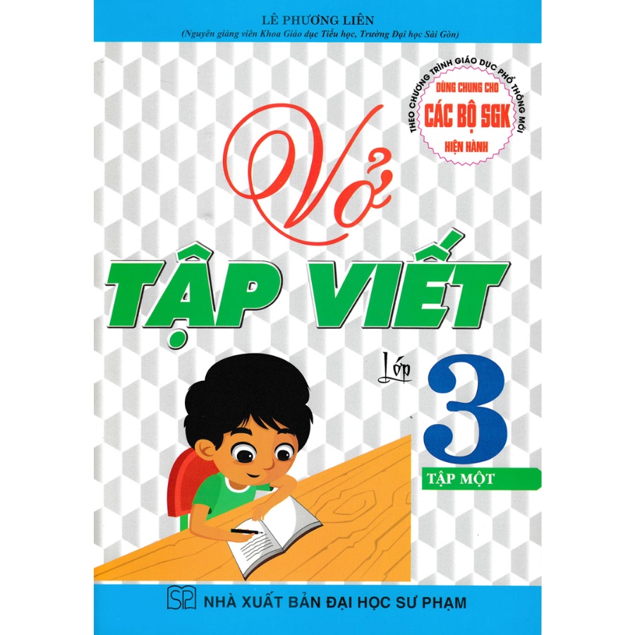 Sách - Combo Vở Tập Viết Lớp 3 (Dùng Chung Cho Các Bộ SGK Hiện Hành) (Bộ 2 Cuốn)