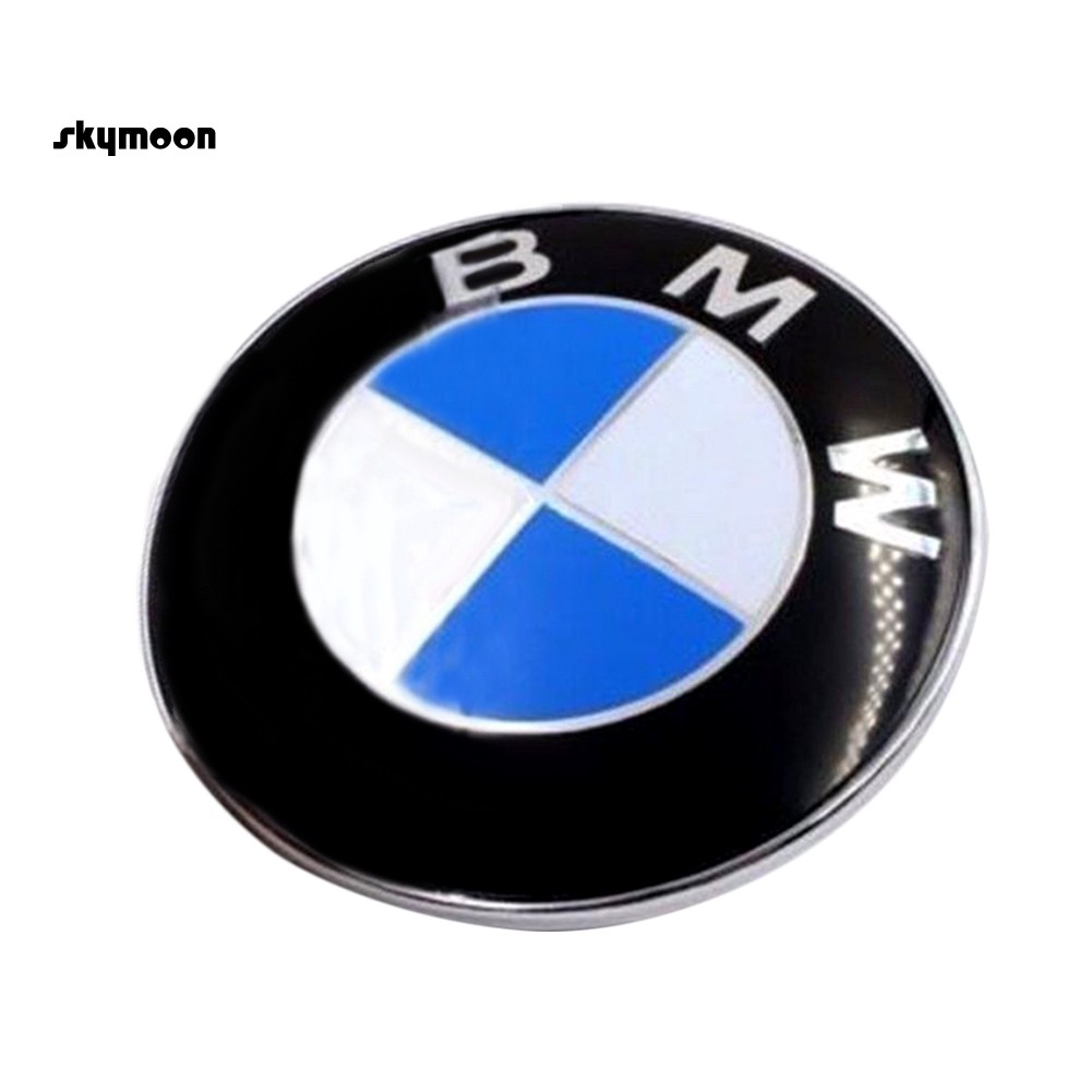 Biểu tượng logo 2 chấu 82mm thời trang cho ô tô BMW