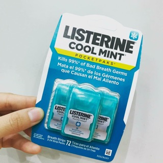 Miếng ngậm thơm miệng listerine
