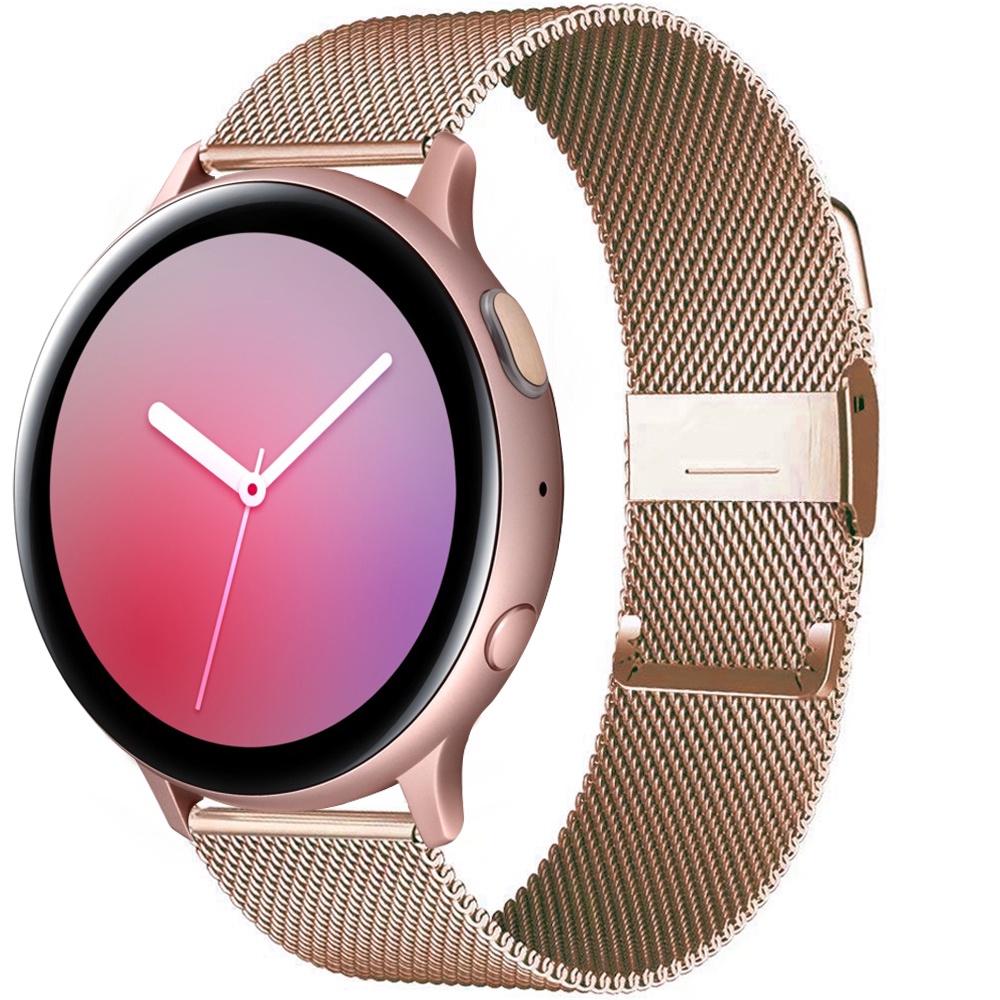 Dây Đeo Milanese Cho Đồng Hồ Thông Minh Samsung Galaxy watch 4 5 pro 3 44mm 40mm 45mm 41mm Active 2 46mm 42mm Gear S3 Frontier 20mm 22mm