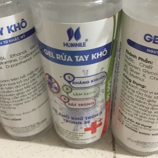 Gel rửa tay humnile