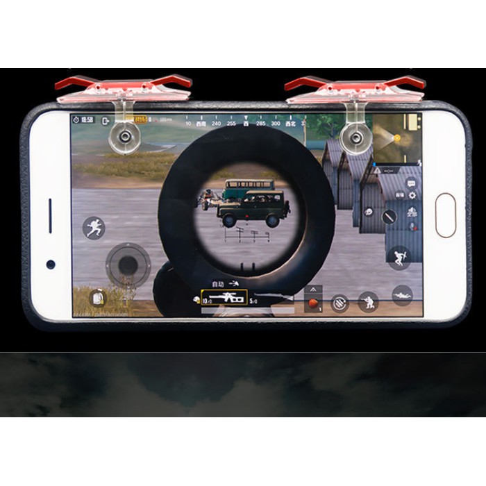 Nút hỗ trợ bắn PUBG/ RUL cao cấp E9 trong suốt-Bắn tạch tạch sướng lắm