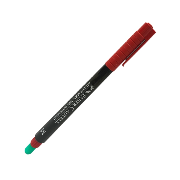 Bút Lông Dầu Đầu Nhỏ Multimark M-1.0mm 1525 - Mực Đỏ - Faber-Castell