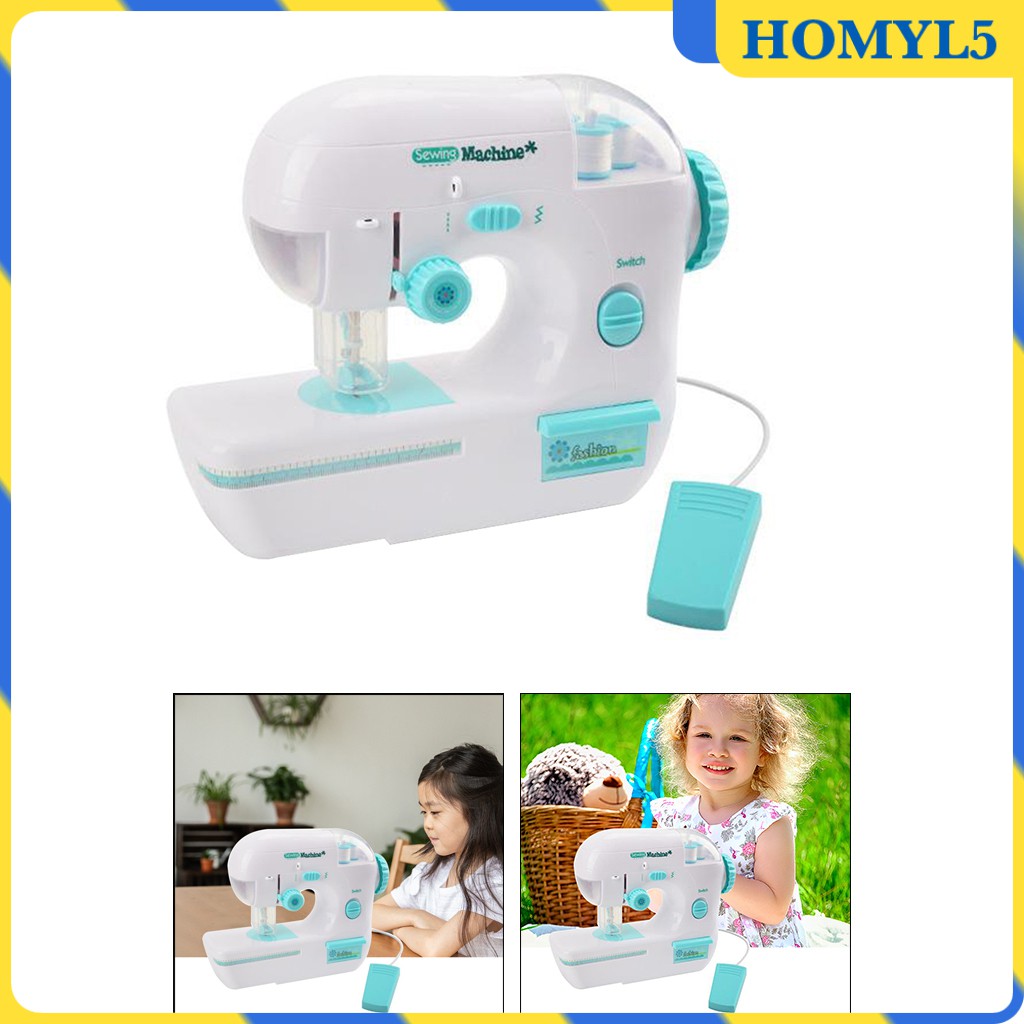 Simulation Mini Sewing Machine Kids Educational Interesting Toy Small