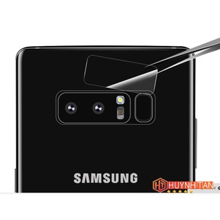 Kính cường lực camera Samsung Note 8 siêu mỏng, vát 2,5d, trong suốt, bảo vệ trày xướt camera sau