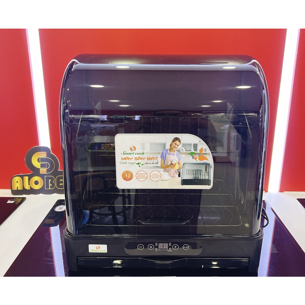 Máy sấy bát Elmich Smart cook 3906 tủ sấy bát đĩa, máy khử trùng bát đĩa