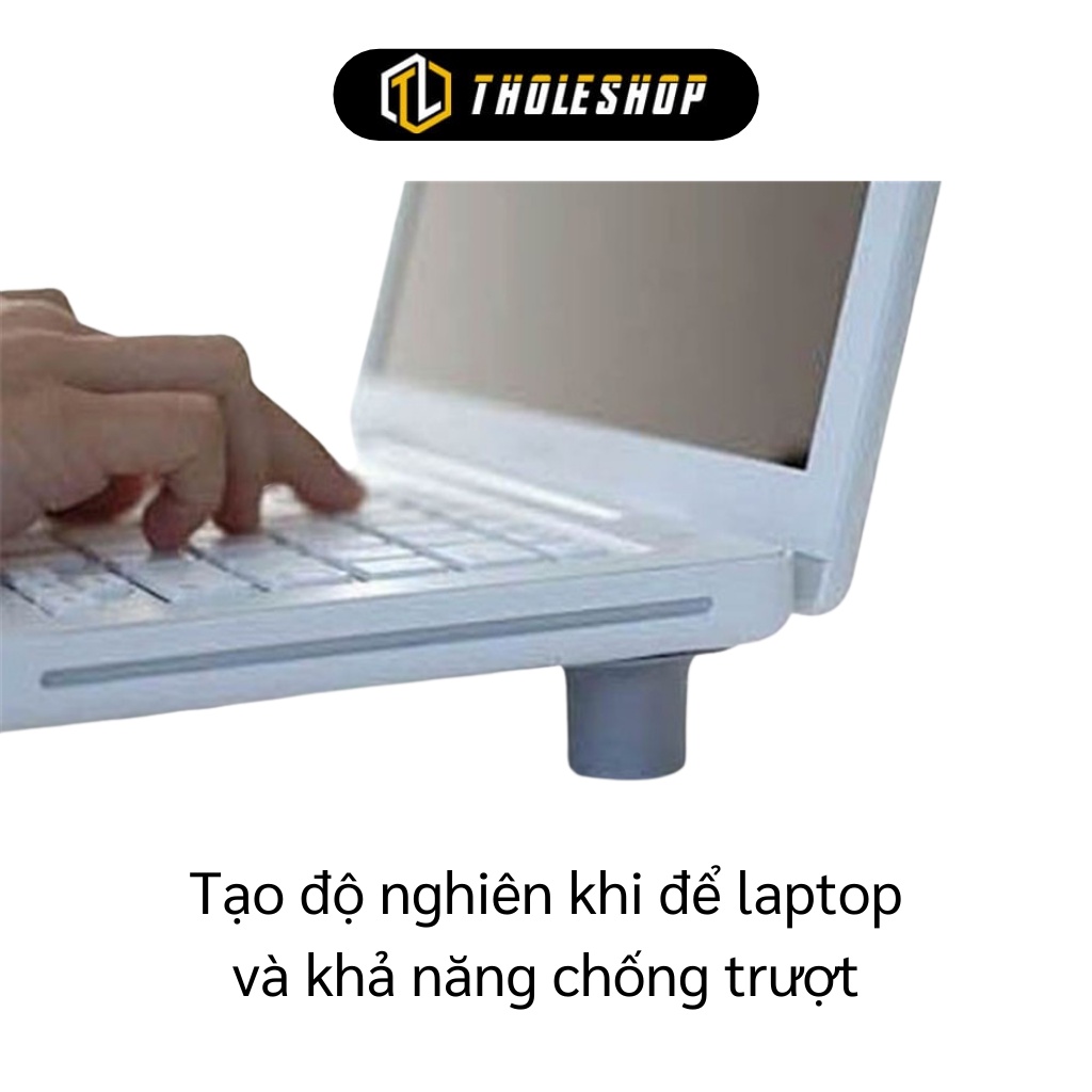 Chân Đế Laptop - Combo 4 Nút Tản Nhiệt Cho Máy Tính Xách Tay, Chống Trượt 4858