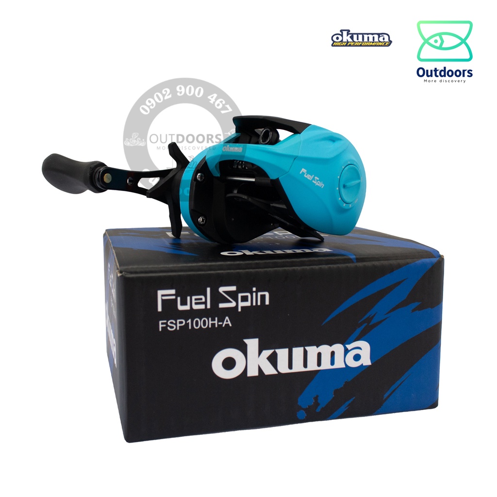 Máy câu ngang Okuma Fuel Spin FSP100H-A (tay trái và tay phải)