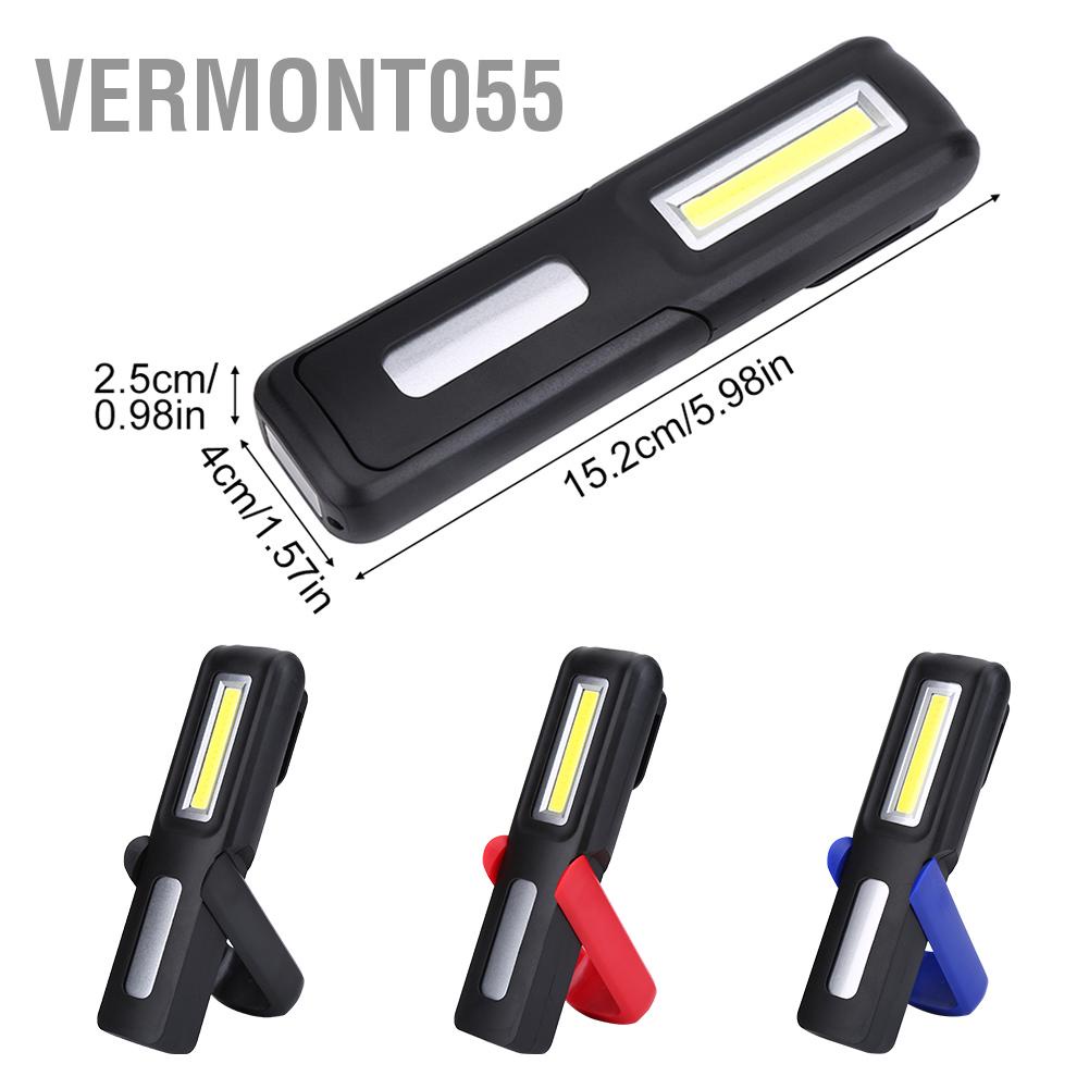 Đèn sạc led cob kèm móc từ tính và dây cáp tiện dụng mang đi