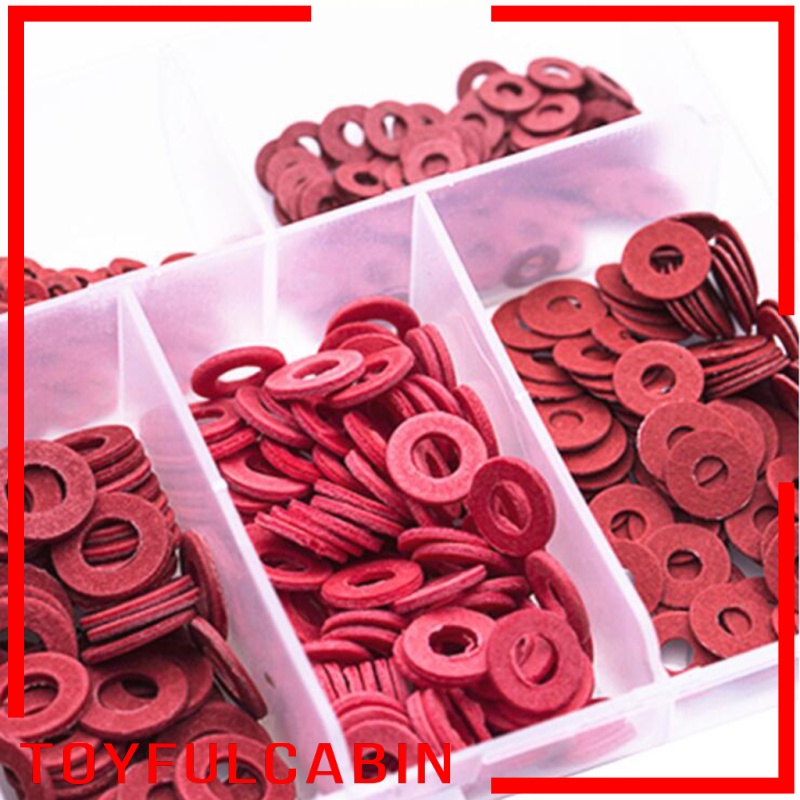 Vòng Đệm Bằng Sợi Đỏ M2 M2.5 M3 M4 M5 M6 Cách Điện