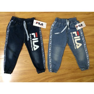 Quần bò chun Fila cho bé