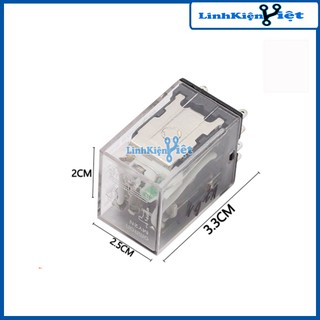 Relay Omron 12V-5A 8 Chân