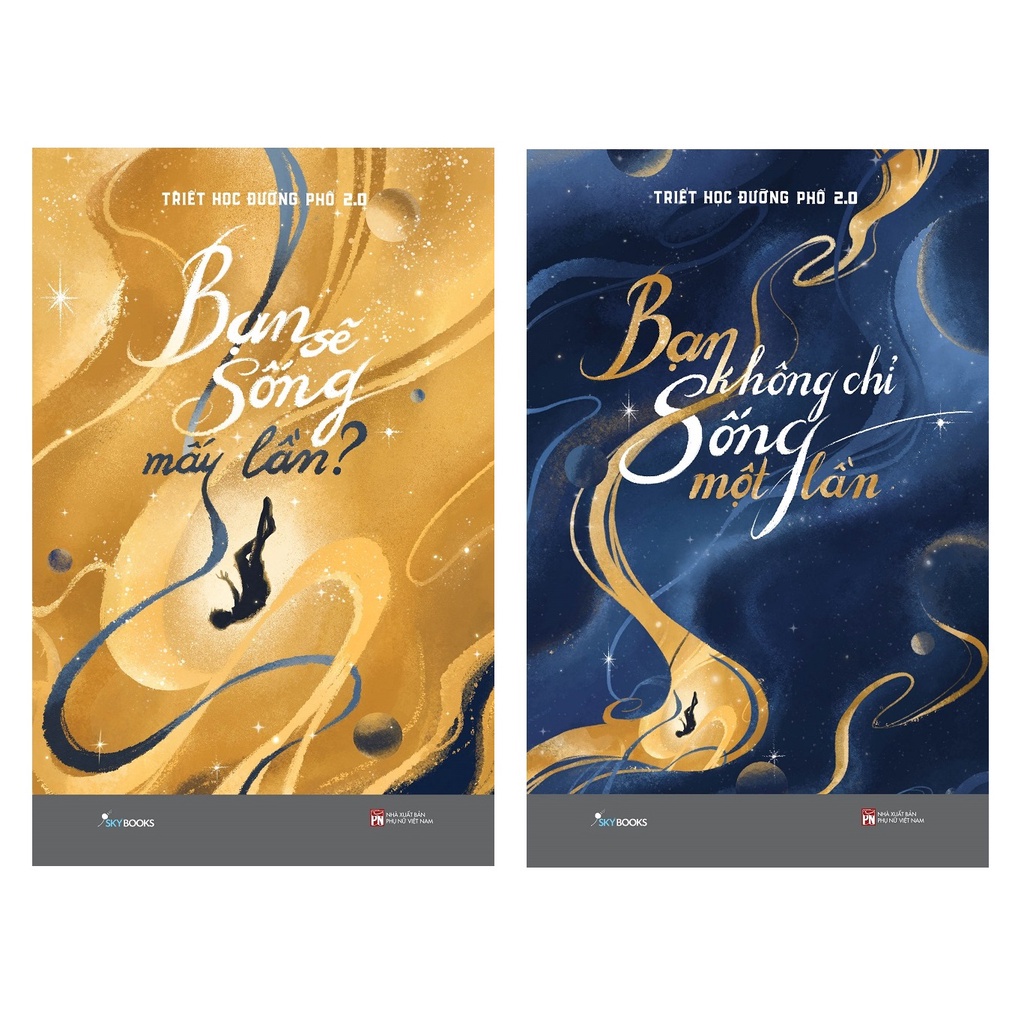 Sách - Combo 2 Cuốn: Bạn Sẽ Sống Mấy Lần? + Bạn Không Chỉ Sống Một Lần - AZVietNam
