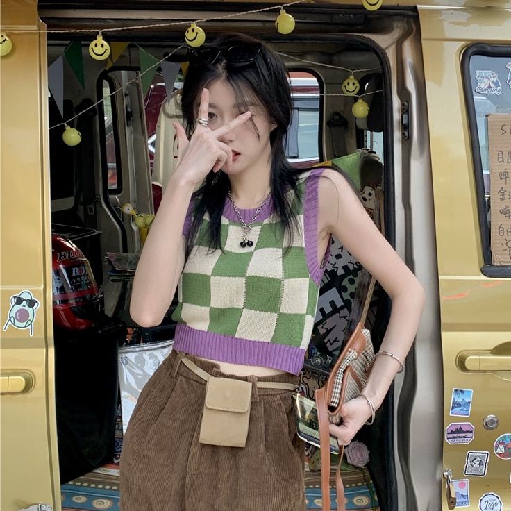 Áo len không tay phong cách Hàn Quốc | BigBuy360 - bigbuy360.vn