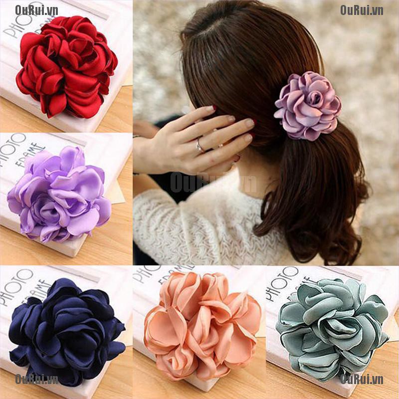 Kẹp Tóc Hình Hoa Hồng Cho Nữ