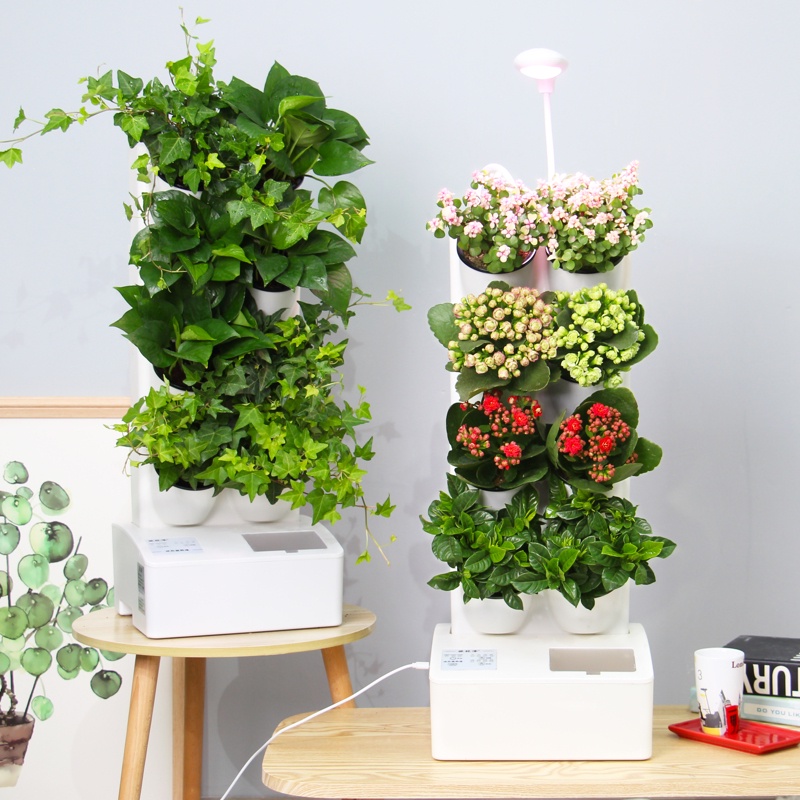 Máy trồng cây tự tưới Oliz Z1 - Chậu cây để bàn. Trang trí nhà cửa, văn phòng