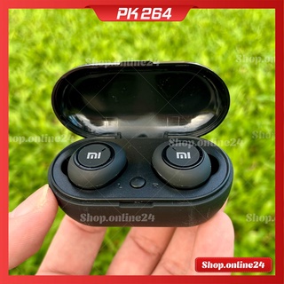 Tai Nghe Bluetooth AirDots Redmi2 True Wireless Công Nghệ 5.0 Cảm Biến Tự Động Kết Nối