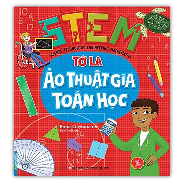 Sách - Combo 2 cuốn STEM Tớ là ảo thuật gia toán học và STEM Tớ là lập trình viên tương lai
